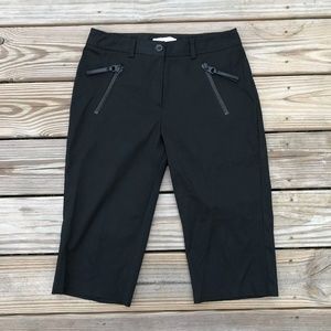 Margaret M Women Capri Short Pant Black Size 4